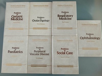 Problems in Practice Series, 7 Vintage Medical Books. 1st ed. MTP Press, 1980-81