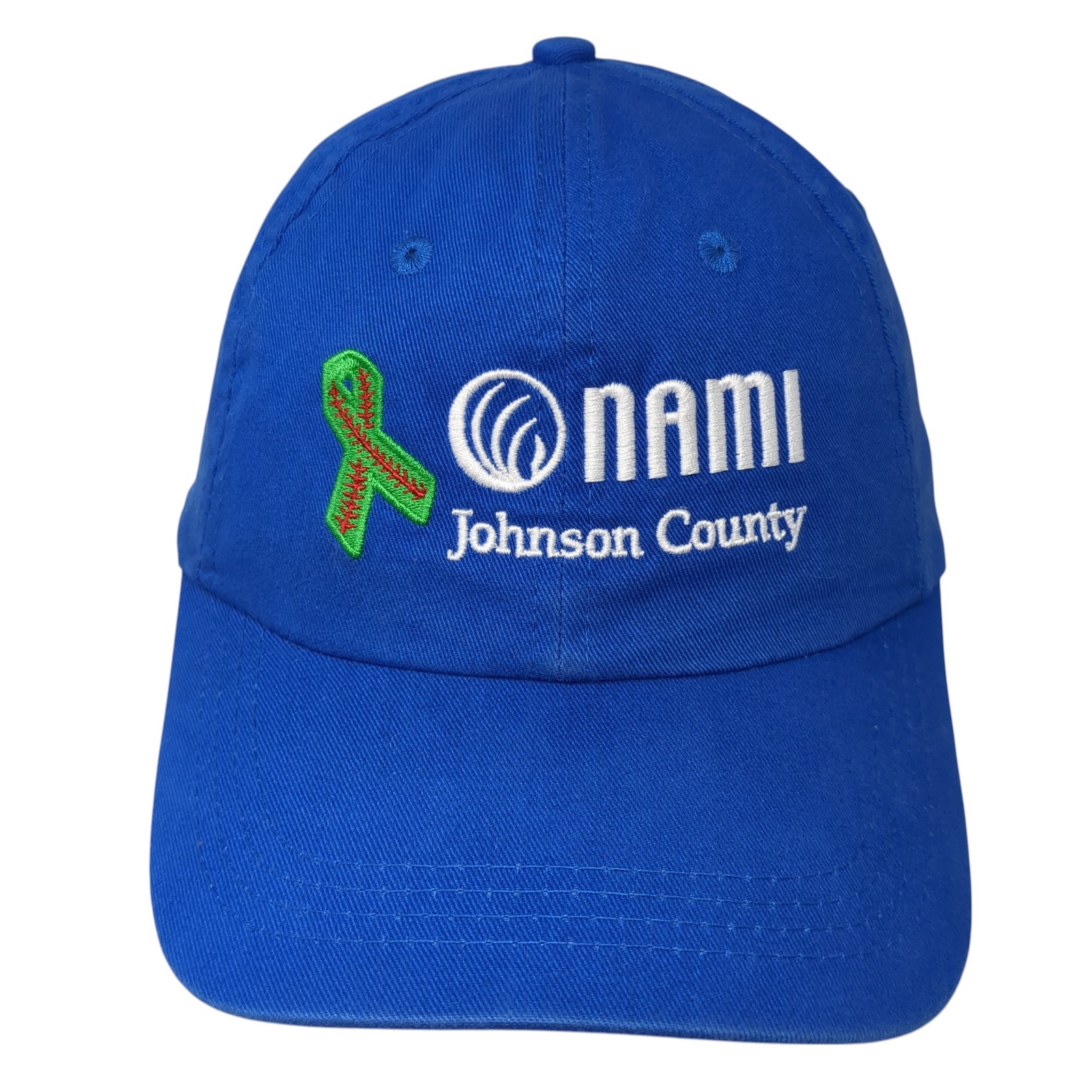 Nami Johnson County Strapback Baseball Cap Blue O… - image 1