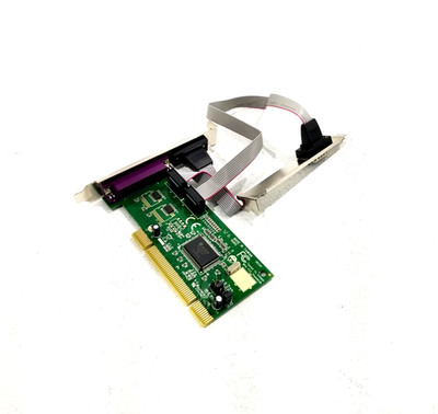 StarTech 2SIP 2x Serial 1x Parallel Port PCI Card with Cable P/N: PCI2S1P Tested