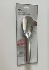 HIC Harold Import Co. Anti-Freeze Ice Cream  Frozen Dessert Spade, Silver (AA26)