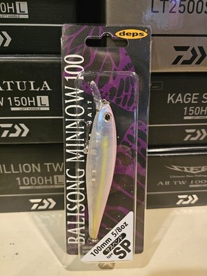 Deps Balisong Minnow 100 Rolling JerkBait #00 Morning Dawn Limited Release Color