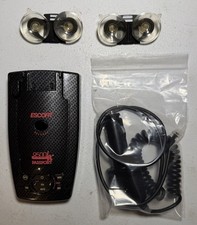 Escort Passport 9500ix Radar Detector Carbon Fiber Special Edition - Red Display