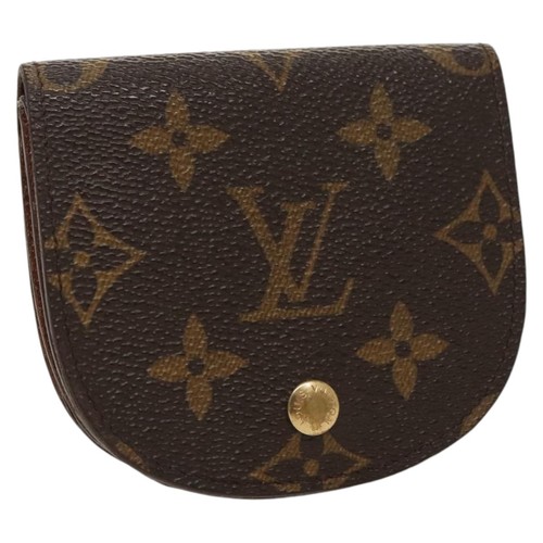 LOUIS VUITTON Monogram Porte Monnaie Guze Geldbörse M61970 LV Auth th5437
