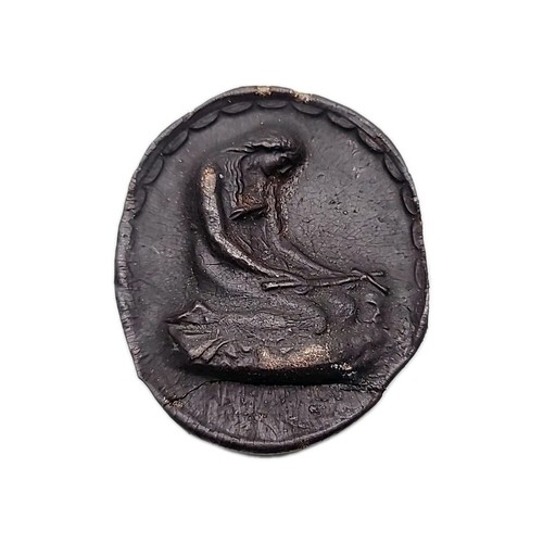 Rare Antique Ecclésiastique Reliques Lady Vera Fait De Florence Italie Cire Seal - Photo 3 sur 24