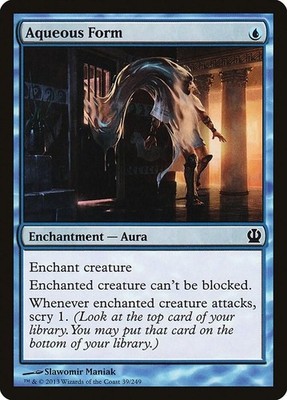 Aqueous Form THS 39 English NM - MTG