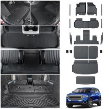 Floor Mats Cargo Liner 3rd Row Backrest Mat for 2024 2025 2026 GMC Acadia...