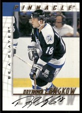 1997-98 Pinnacle Be a Player Daymond Langkow Auto #176 Tampa Bay Lightning