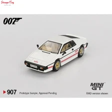 MINI GT 00907-007E - 1/64 LOTUS ESPRIT TURBO WHITE JAMES BOND BLISTER PACKAGING