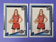 2x 2025 Panini Donruss WNBA #97 Lucy Olsen RC Rated Rookie Washington Mystics