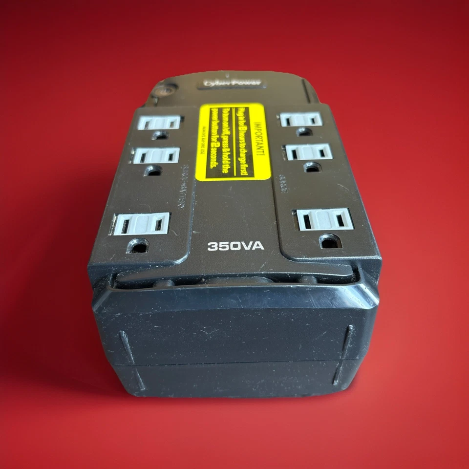 CyberPower CP350SLG-R 350VA/255W Standby UPS System - Used - Image 2 of 4