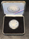 Vtg 1991 Operation Desert Storm Commemorative 1 Troy oz 999 Silver Round. V704