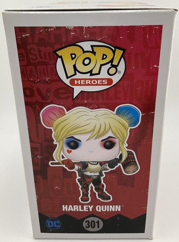 Funko Pop! Heroes: Harley Quinn #301 (exclusivo de Funko Club GameStop - Imagen 5 de 8