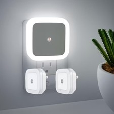Smart LED Night Light, Plug-in, 6 Pack Super Smart Dusk to Dawn Sensor