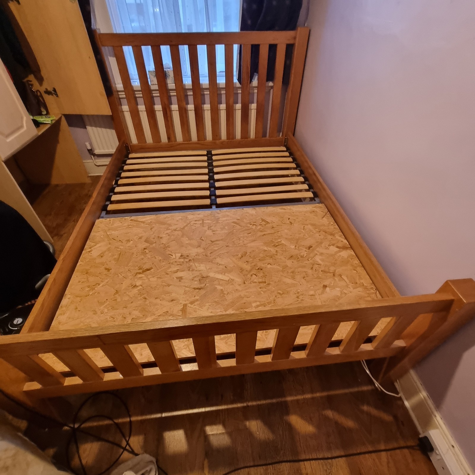 Superking Bed Frame Solid Oak