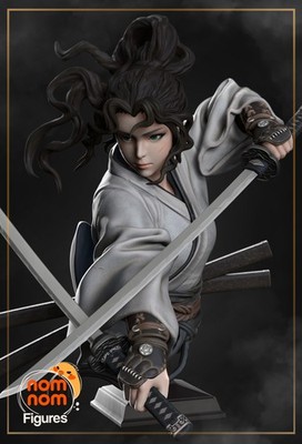 1:10 Scale Neko Warrior High Quality Unpainted Resin Garage Kit