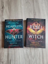 Heartless Hunter & Rebel Witch :The Crimson Moth Duology by Kristen Ciccarelli