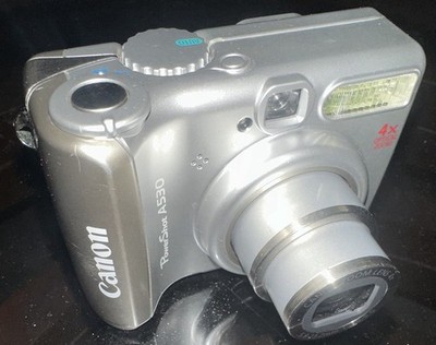 Canon PowerShot A530 Digicam | 5.0MP CCD Retro Y2K Vintage Kamera | Inkl. 1GB SD