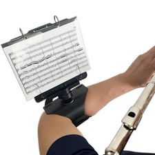 Flute Lyre FP10, Adjustable Marching Band Lyre for Flute  Piccolo with Flip ...