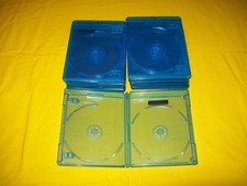 10 GENTLY USED BLURAY CASES VERY GOOD CONDITION 2 DISC DOUBLE