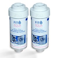 2X Wasserfilter Fitaqua FüR Waschmaschine Und SpüLmaschine Kalkfilter Filter (30