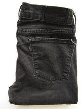 Jeans donna Levi's 710 super skinny Big E W29 L30 grigio scuro elasticizzato LEVE440