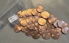 2001-P Lincoln Memorial Cents Roll GEM/BU MS EQUAL HIGH GRADE (50 Coins In Tube)