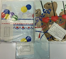 Vintage Fabric Baby Crib Balloons Teddy Bears Daisy Kingdom Nursery Collection