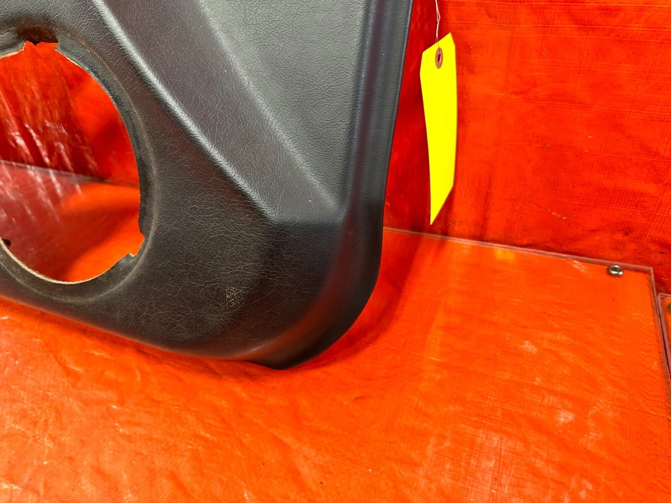 93-97 HONDA DEL SOL - LEFT AND RIGHT DOOR PANELS - ALL BLACK - OEM #295 - Image 4 of 4