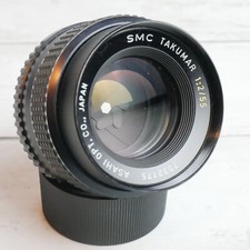 Asahi Pentax SMC Takumar 55mm f/2 Manual Focus Lens M42 Screw