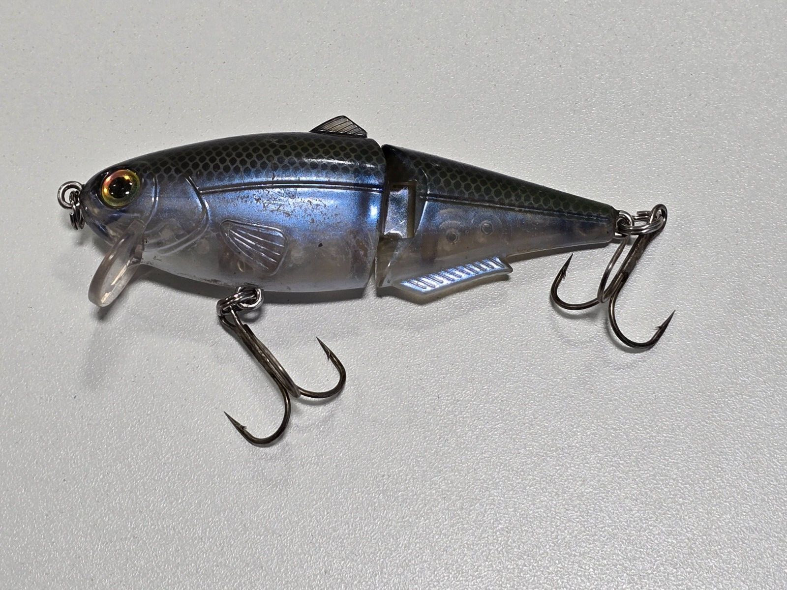 Strike King *King Shad* - Custom Blue Shad - Image 2
