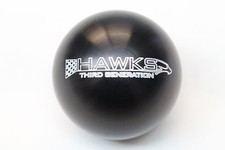 Camarofirebird Billet Aluminum Black Hawks Logo Manual Shift Knob New 2.25 Camarofirebird Billet Aluminum Black Hawks Logo Manual Shift Knob New 2.25