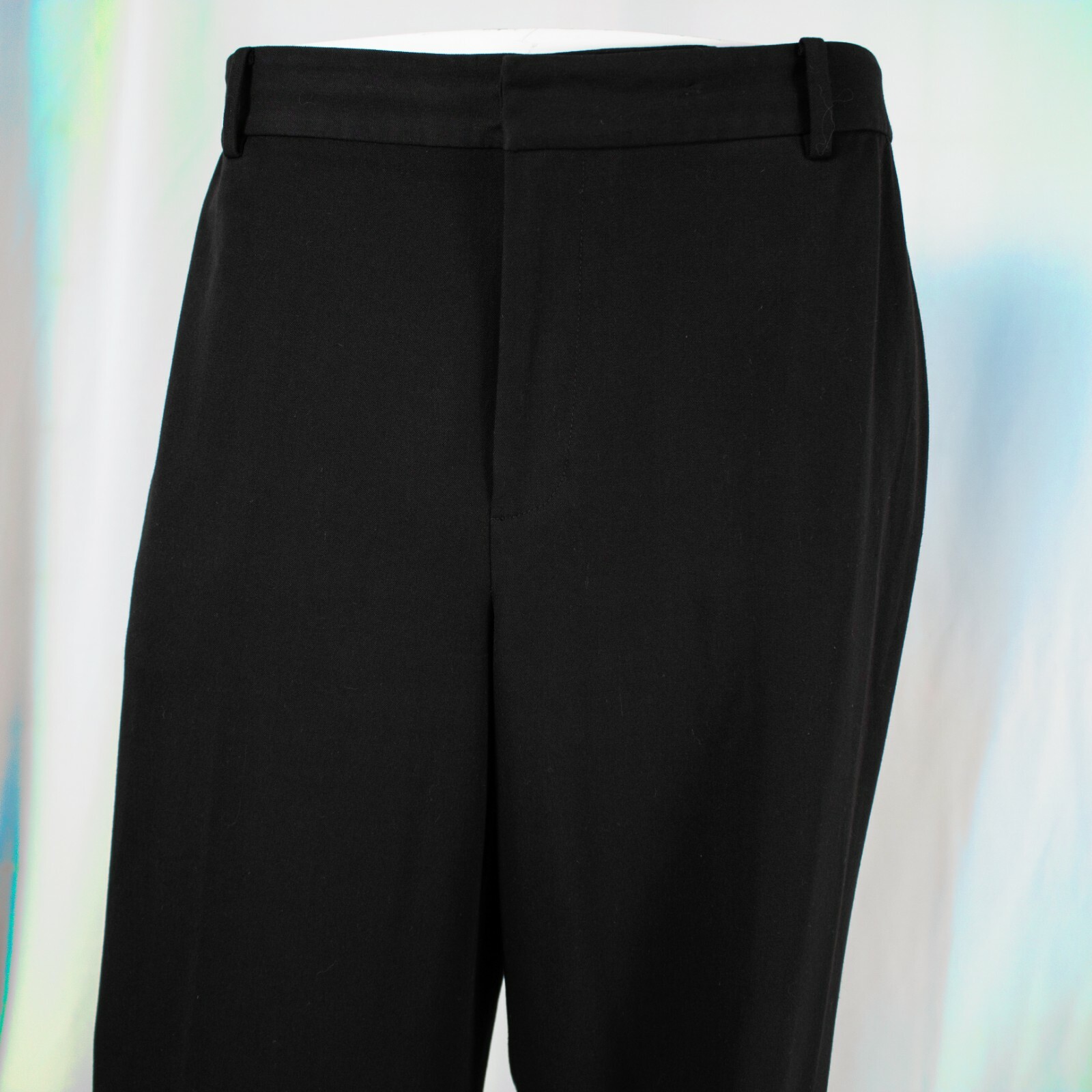 RALPH LAUREN Black Solid Polyester Blend Women Be… - image 5