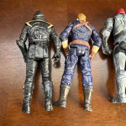 Marvel Avengers 4 Action Figures lot Iron Man Hawkeye Ant Man Captain America - Picture 6 of 6
