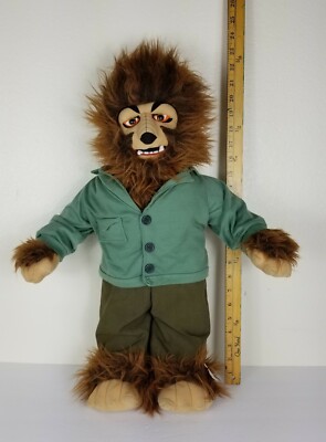 Universal Studios Monsters The Wolfman Plush 1999 Stuffins Jumbo
