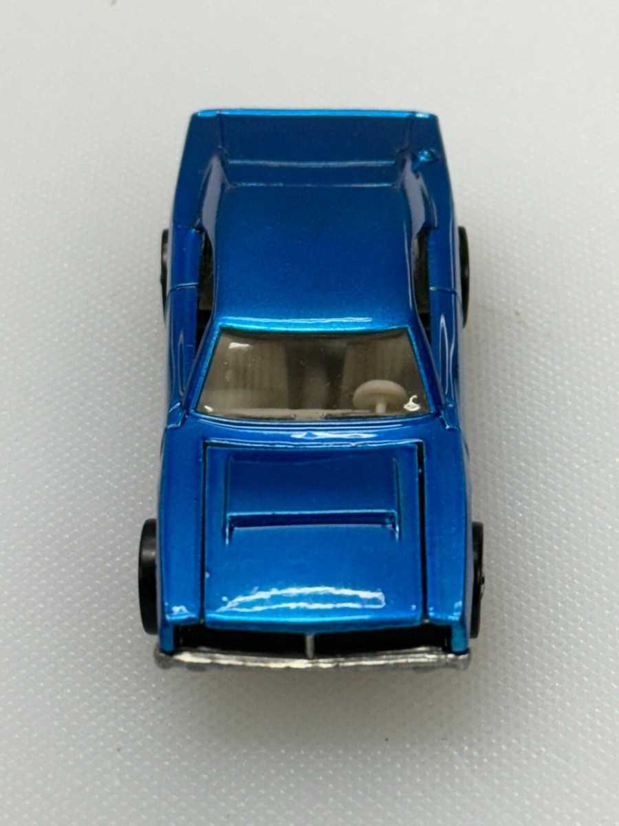 Hot Wheels REDLINE RESTORED '69 DODGE CHARGER Blue VERY SHARP! C9