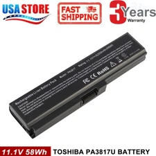 Laptop Battery/Charger For Toshiba Satellite L755 L755D L770 L770D PA3817U-1BRS