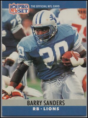1990 Pro Set #102 Barry Sanders