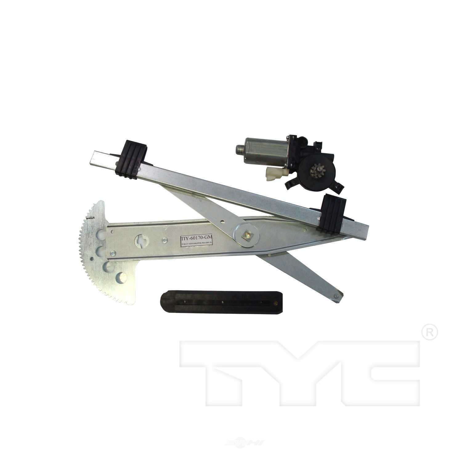 Power Window Motor and Regulator Assembly TYC 660380 for sale online | eBay
