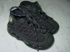 2016 Nike Air Jordan Retro 13 "Black Cat" Black Toddler Shoes Size 5C
