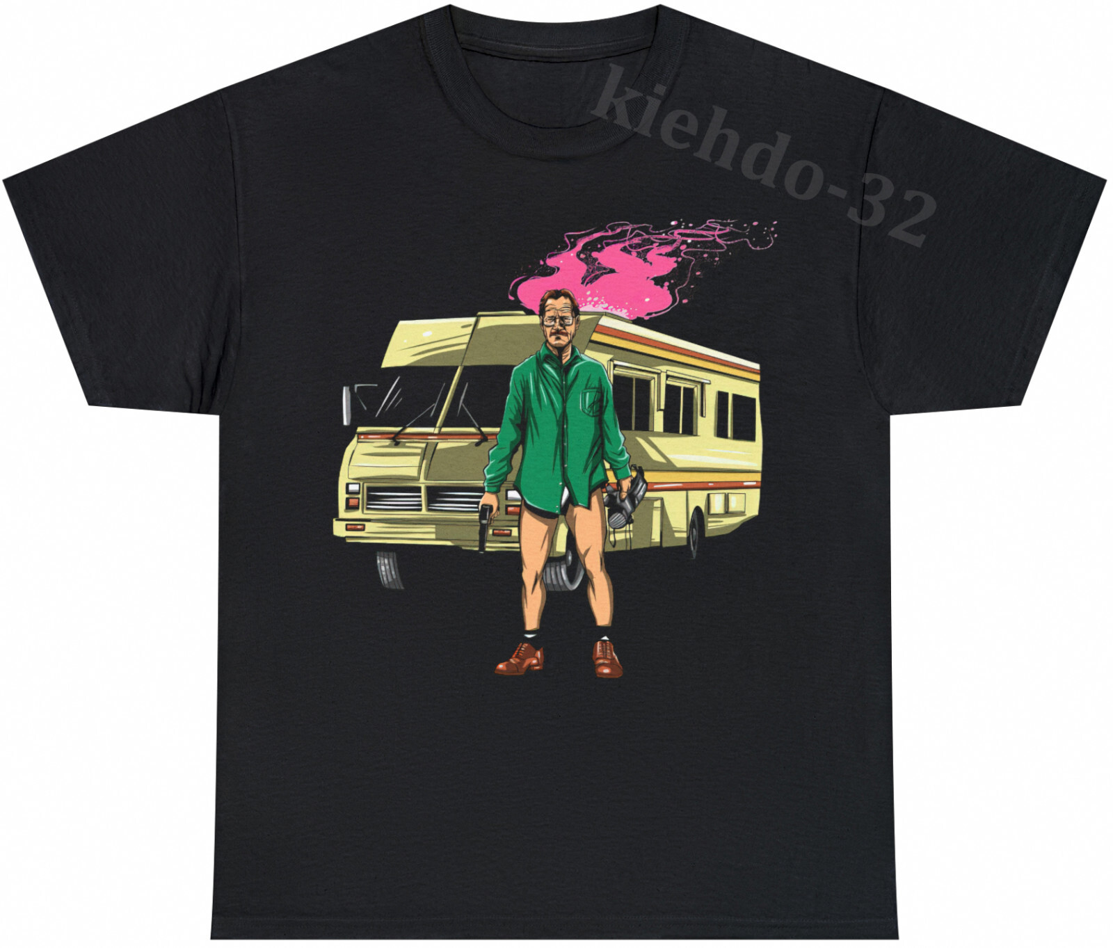 Breaking Bad Heisenberg Walter White Fan Art Gift T-Shirt S-5XL Men Women Unisex
