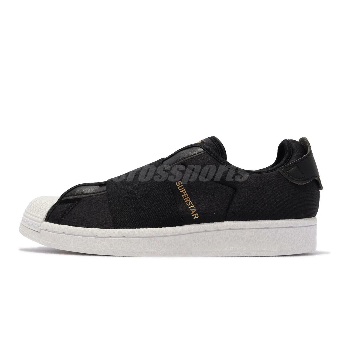 Adidas superstar cheap slipon black