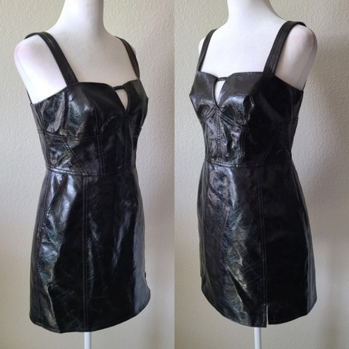 Jonathan Simkhai Revolve Mini Dress Small Abra Black 90s Party Cocktail Clubwear - Picture 9 of 12