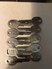 B47 uncut key blanks for GM trunk/gb. pack of 10. Keys Marked “for GM”