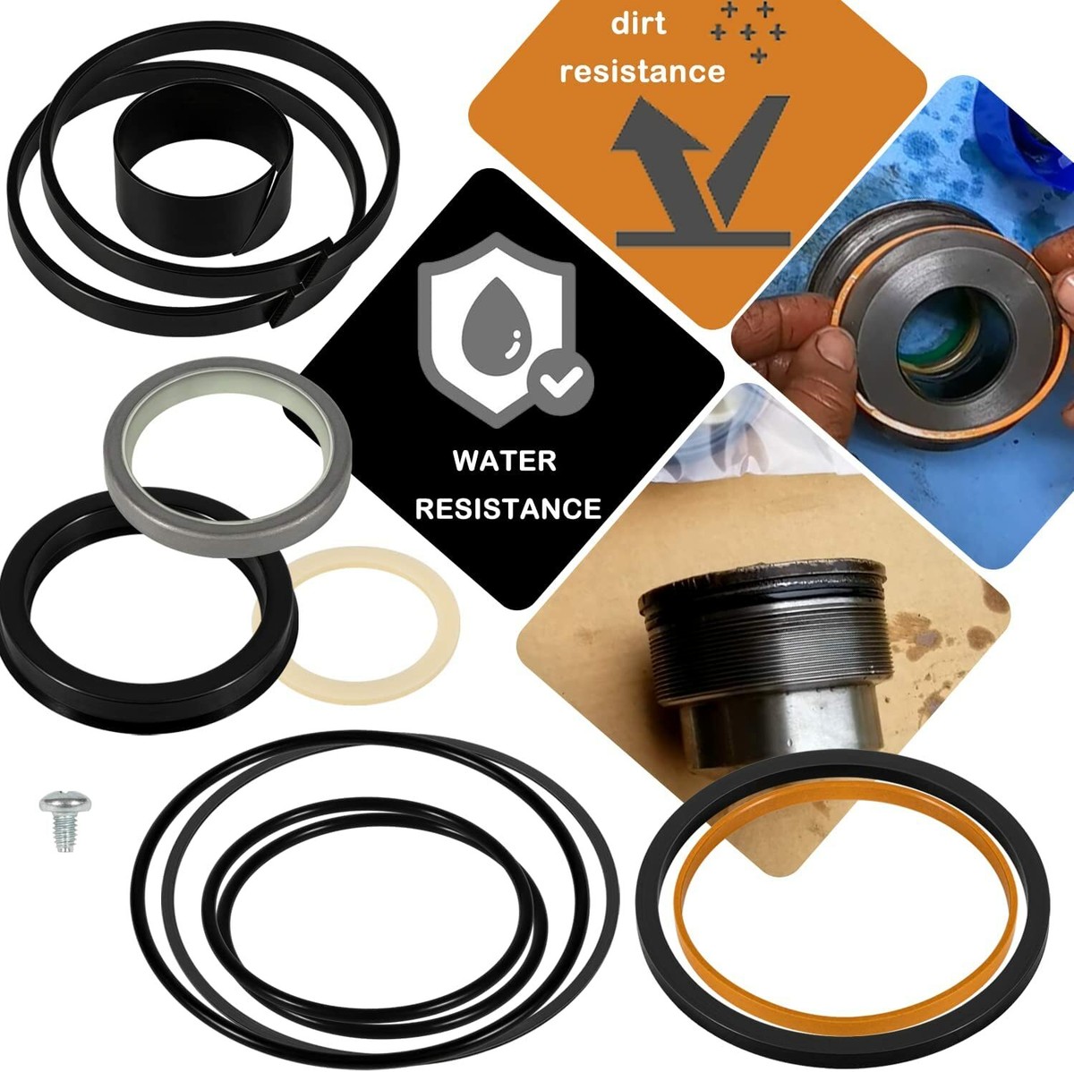 専用 182 154 Hydraulic Cylinder Seal Kit G105548 G109452 1543252C1 1.5