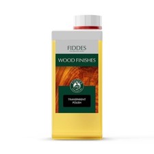 Fiddes Transparent Polish. Light Amber Coloured Shellac French Polish. 1L 5L