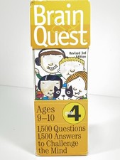 Brain Quest Grade 4 - 1500 Questions  Answers To Challenge The Mind