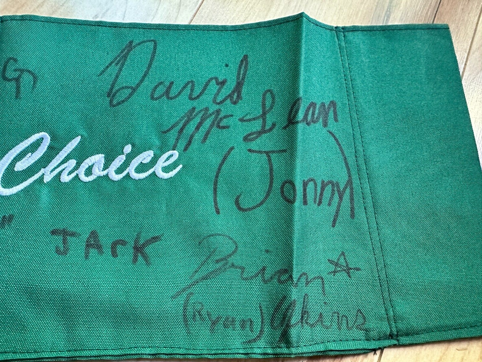 Gracie's Choice directors chair cloth back autographed Kristen Bell
