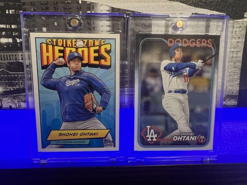 Shohei Ohtani 2024 MLB Topps Japan Edition Card 2 set Batter Pitcher insert LAD