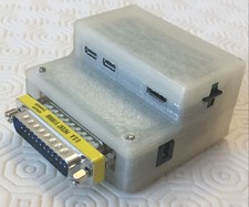 External RaSCSI SD Daughterboard with Case - Plug-n-Play w/o Pi