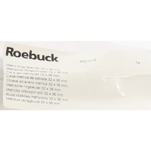 Roebuck 6821015 Double Ended Offset Ring Spanner New NFP Sealed - Picture 2 of 7